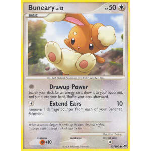 Buneary 53/100 Pokemon TCG Diamond & Pearl Majestic Dawn