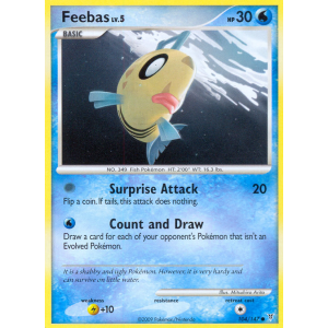 Feebas 104/147 Pokemon TCG Platinum Supreme Victors