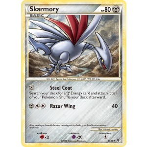 Skarmory 21/90 Pokemon TCG HeartGold & SoulSilver HSUndaunted