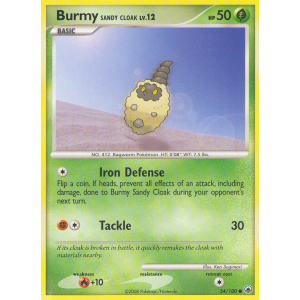 Burmy Sandy Cloak 54/100 Pokemon TCG Diamond & Pearl Majestic Dawn