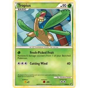 Tropius 22/90 Pokemon TCG HeartGold & SoulSilver HSUndaunted