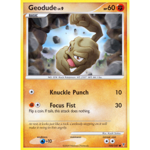 Geodude 105/147 Pokemon TCG Platinum Supreme Victors