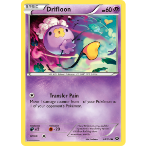 Drifloon 46/114 Pokemon TCG XY Steam Siege