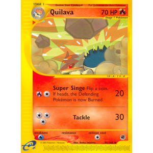 Quilava 91/165 Pokemon TCG E-Card Expedition Base Set