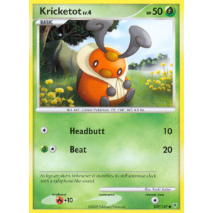 Kricketot 109/147 Pokemon TCG Platinum Supreme Victors