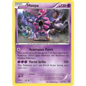 Hoopa 51/114 Pokemon TCG XY Steam Siege