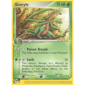 Grovyle 31/109 Pokemon TCG EX Ruby & Sapphire