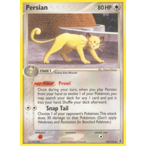 Persian 50/113 Pokemon TCG EX Delta Species