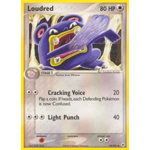 Loudred 39/101 Pokemon TCG EX Hidden Legends