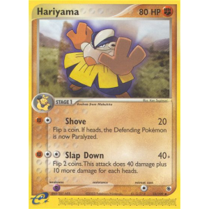 Hariyama 33/109 Pokemon TCG EX Ruby & Sapphire