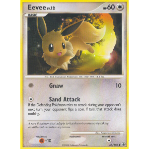 Eevee 63/100 Pokemon TCG Diamond & Pearl Majestic Dawn