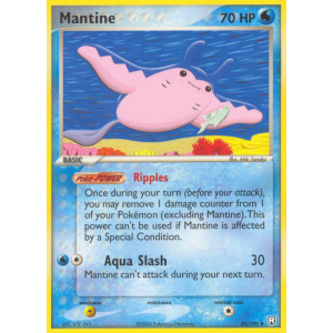 Mantine 45/109 Pokemon TCG EX Team Rocket Returns