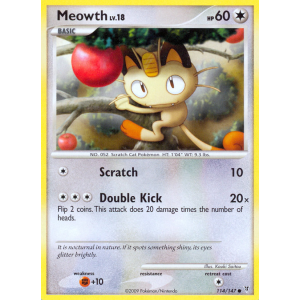 Meowth 114/147 Pokemon TCG Platinum Supreme Victors