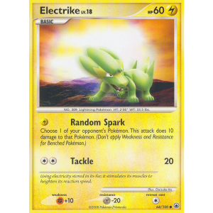 Electrike 64/100 Pokemon TCG Diamond & Pearl Majestic Dawn