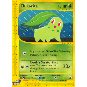 Chikorita 99/165 Pokemon TCG E-Card Expedition Base Set