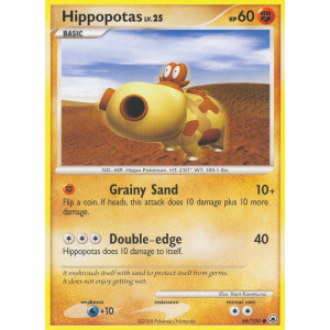 Hippopotas 66/100 Pokemon TCG Diamond & Pearl Majestic Dawn