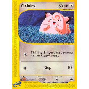 Clefairy 101/165 Pokemon TCG E-Card Expedition Base Set