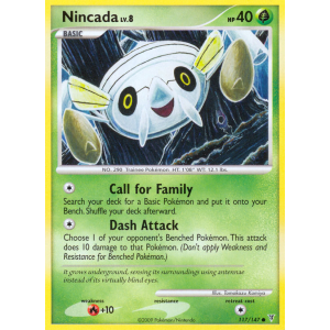 Nincada 117/147 Pokemon TCG Platinum Supreme Victors