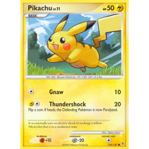 Pikachu 120/147 Pokemon TCG Platinum Supreme Victors