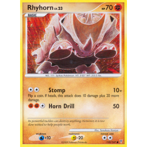 Rhyhorn 122/147 Pokemon TCG Platinum Supreme Victors