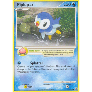 Piplup 72/100 Pokemon TCG Diamond & Pearl Majestic Dawn