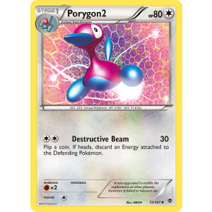 Porygon2 73/101 Pokemon TCG Black & White Plasma Blast