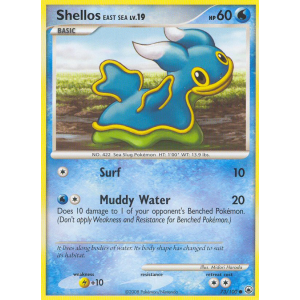 Shellos East Sea 73/100 Pokemon TCG Diamond & Pearl Majestic Dawn