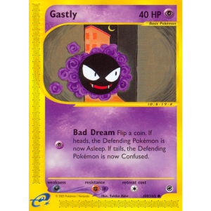 Gastly 109/165 Pokemon TCG E-Card Expedition Base Set