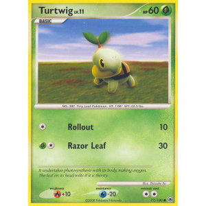 Turtwig 77/100 Pokemon TCG Diamond & Pearl Majestic Dawn