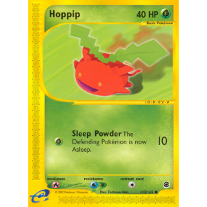 Hoppip 112/165 Pokemon TCG E-Card Expedition Base Set