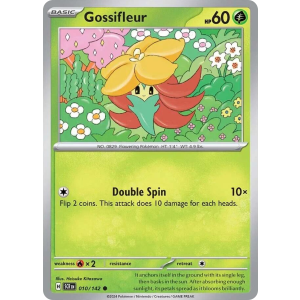 Gossifleur 10/142 Pokemon TCG Scarlet & Violet Stellar Crown