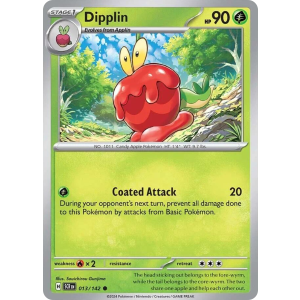 Dipplin 13/142 Pokemon TCG Scarlet & Violet Stellar Crown