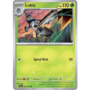 Lokix 16/142 Pokemon TCG Scarlet & Violet Stellar Crown