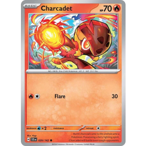 Charcadet 29/142 Pokemon TCG Scarlet & Violet Stellar Crown