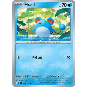 Marill 33/142 Pokemon TCG Scarlet & Violet Stellar Crown