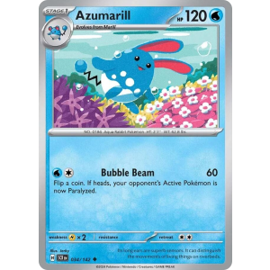 Azumarill 34/142 Pokemon TCG Scarlet & Violet Stellar Crown