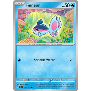 Finneon 35/142 Pokemon TCG Scarlet & Violet Stellar Crown