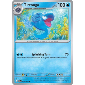 Tirtouga 37/142 Pokemon TCG Scarlet & Violet Stellar Crown