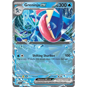 Double Rare Greninja ex 41/142 Pokemon TCG Scarlet & Violet Stellar Crown