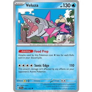 Veluza 45/142 Pokemon TCG Scarlet & Violet Stellar Crown