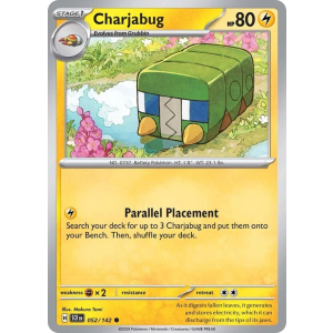 Charjabug 52/142 Pokemon TCG Scarlet & Violet Stellar Crown