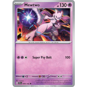 Mewtwo 59/142 Pokemon TCG Scarlet & Violet Stellar Crown