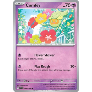 Comfey 63/142 Pokemon TCG Scarlet & Violet Stellar Crown