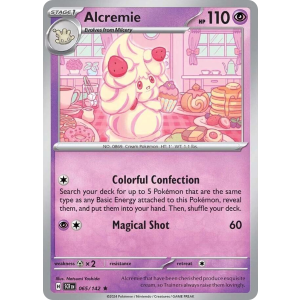 Alcremie 65/142 Pokemon TCG Scarlet & Violet Stellar Crown