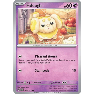 Fidough 66/142 Pokemon TCG Scarlet & Violet Stellar Crown