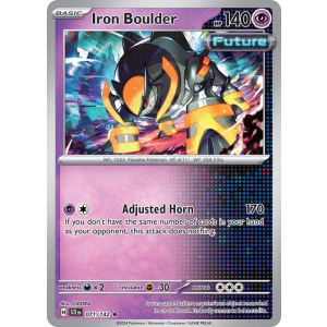 Iron Boulder 71/142 Pokemon TCG Scarlet & Violet Stellar Crown