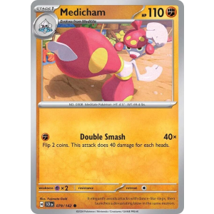 Medicham 79/142 Pokemon TCG Scarlet & Violet Stellar Crown