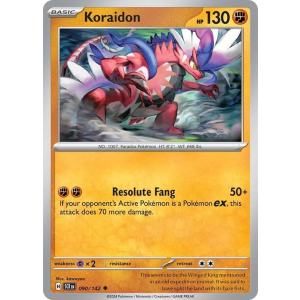 Koraidon 90/142 Pokemon TCG Scarlet & Violet Stellar Crown