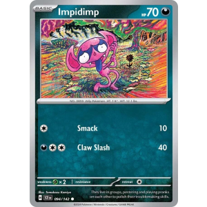 Impidimp 94/142 Pokemon TCG Scarlet & Violet Stellar Crown