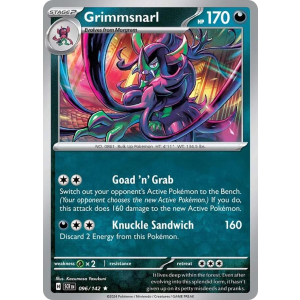 Grimmsnarl 96/142 Pokemon TCG Scarlet & Violet Stellar Crown